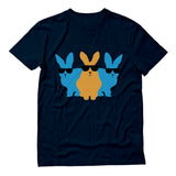 Hip Trio Bunnies Shades Funny Hipster Easter T-Shirt