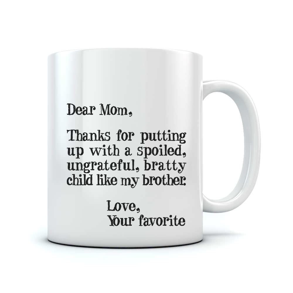 Mother's Day Gifts ideas For Mom - Funny Coffee Mug Cool Novelty Tea Mug