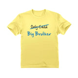 Only Child to Big Brother Toddler Kids T-Shirt