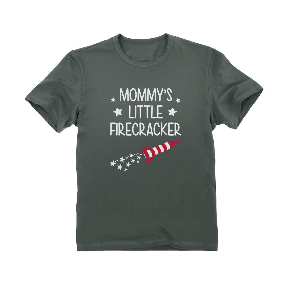 Mommy's little Firecracker Toddler Kids T-Shirt
