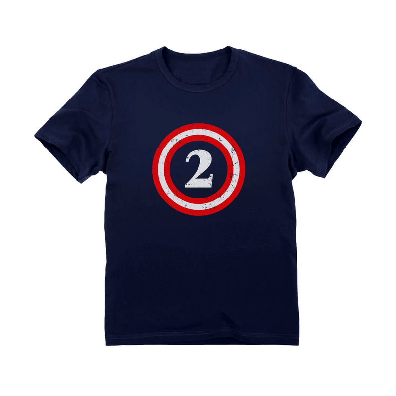 Captain 2nd Birthday Toddler Kids T-Shirt