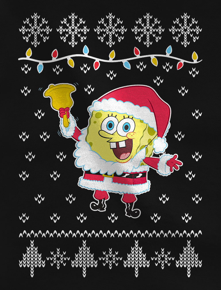 Spongebob & Patrick Ugly Christmas Youth Sweatshirt Set Siblings