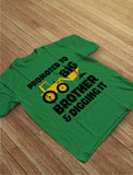 Promoted to Big Brother and Digging It Toddler Shirt 