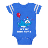 Birthday Boy or Girl Shark Outfit 1st 2nd Birthday Gift Baby Jersey Bodysuit 