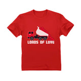 First Valentine's Day Loads of Love Dump Truck Infant Kids T-Shirt 