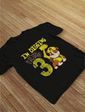 Paw Patrol Rubble Digging 3rd Birthday Official Toddler Kids T-Shirt