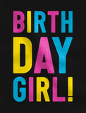 Birthday Girl - It's My Birthday Girls' Colorful T-Shirt 