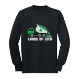 Loads of Luck - St. Patrick's Day Clover Truck Long sleeve T-Shirt For Kids