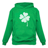 St. Patricks Day Lucky Charm Clover Hoodie