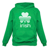 St. Patrick's Day Lucky Charm Irish Clover Shamrock Women Hoodie