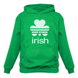 St. Patrick's Day Lucky Charm Irish Clover Shamrock Women Hoodie 