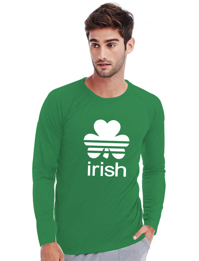 St. Patrick's Day Lucky Charm Irish Clover Shamrock Long Sleeve T-Shirt