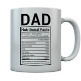 Dad Nutritional Facts Father's Day Coffee Mug
