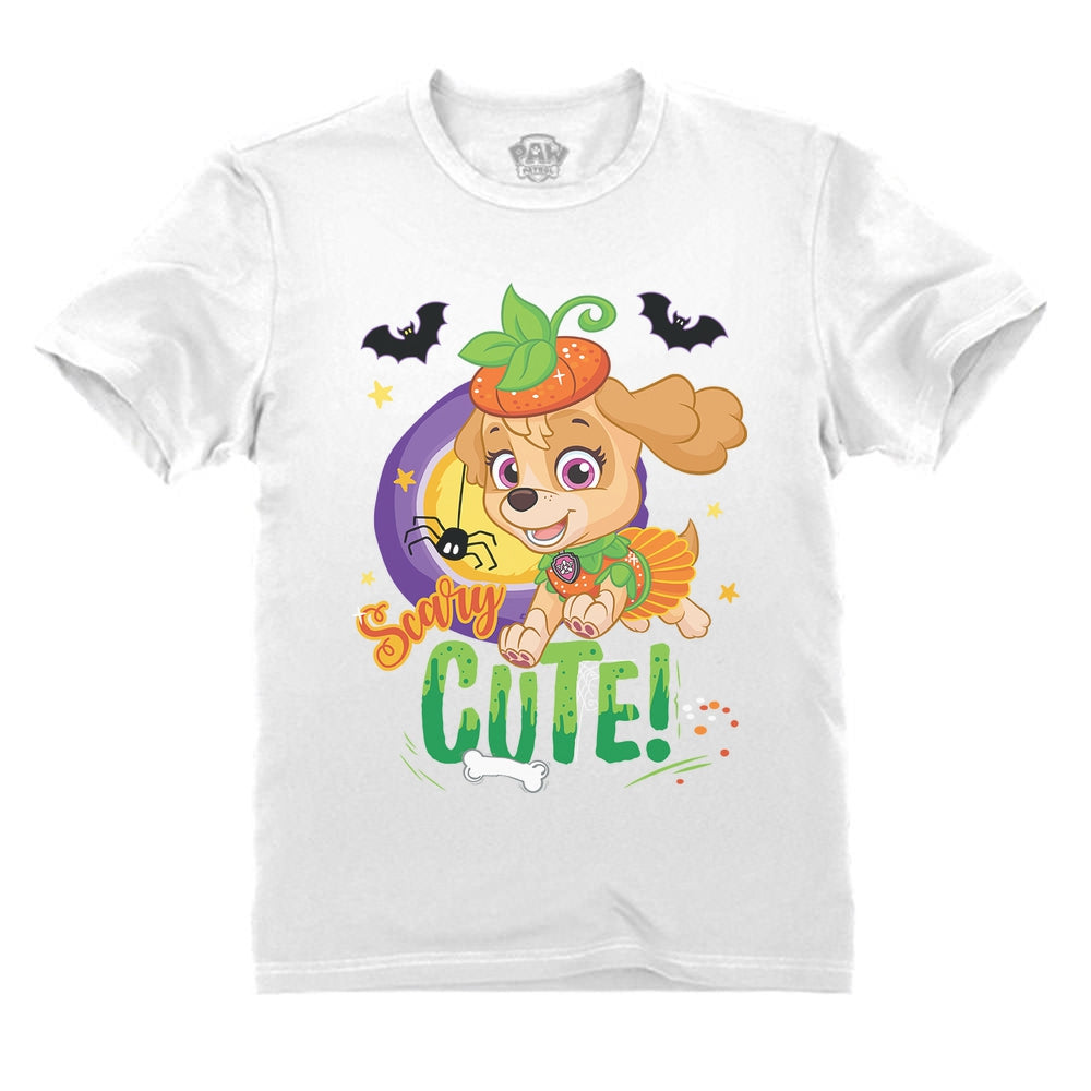 Paw Patrol Skye Halloween Scary Cute Toddler Kids T-Shirt