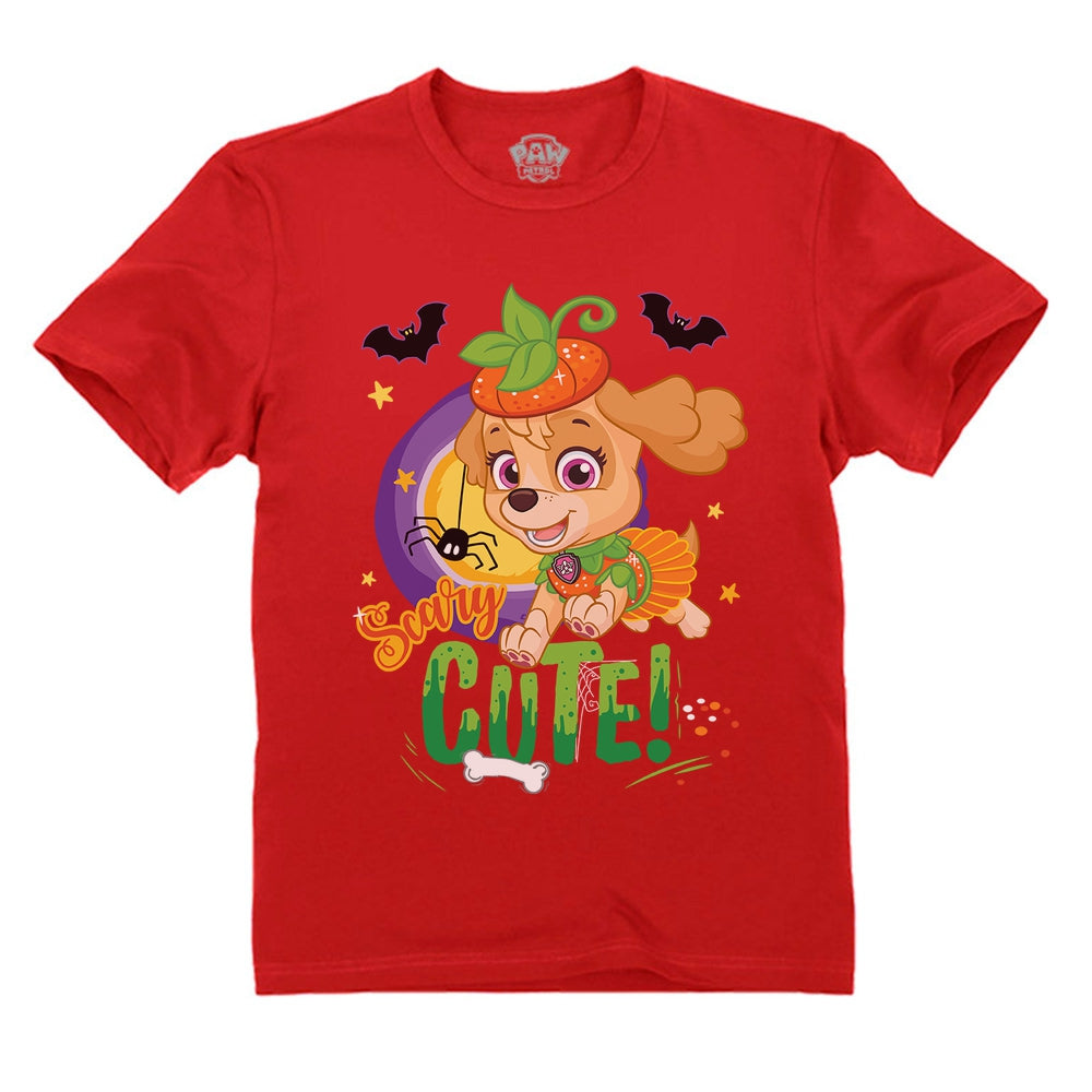 Paw Patrol Skye Halloween Scary Cute Toddler Kids T-Shirt