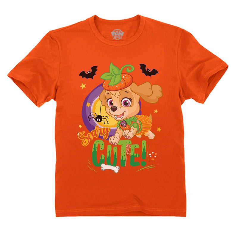 Paw Patrol Skye Halloween Scary Cute Toddler Kids T-Shirt