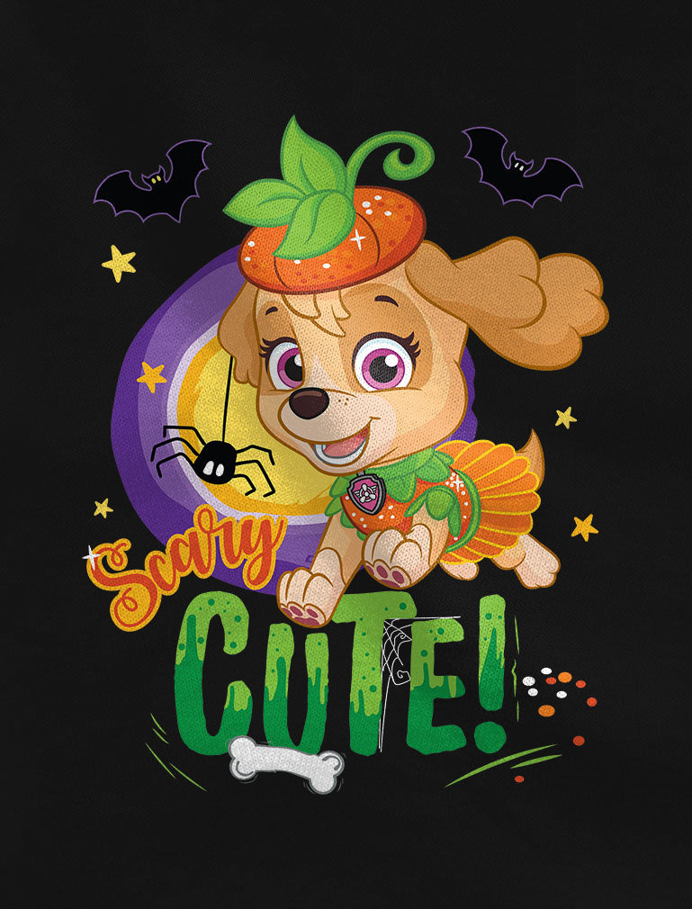 Paw Patrol Skye Halloween Scary Cute Toddler Kids T-Shirt
