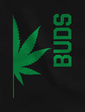 Best Buds Gift for Weed Lovers - Funny Cannabis Leaf Matching Hoodies Set