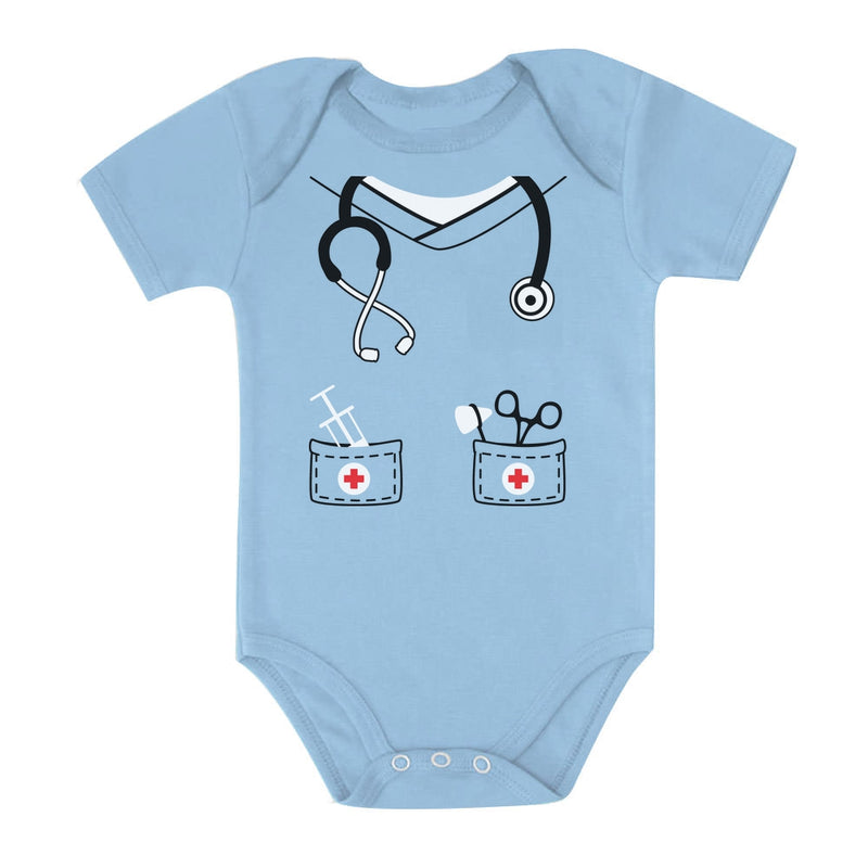 Doctor, Nurse Physician Costume Baby Bodysuit