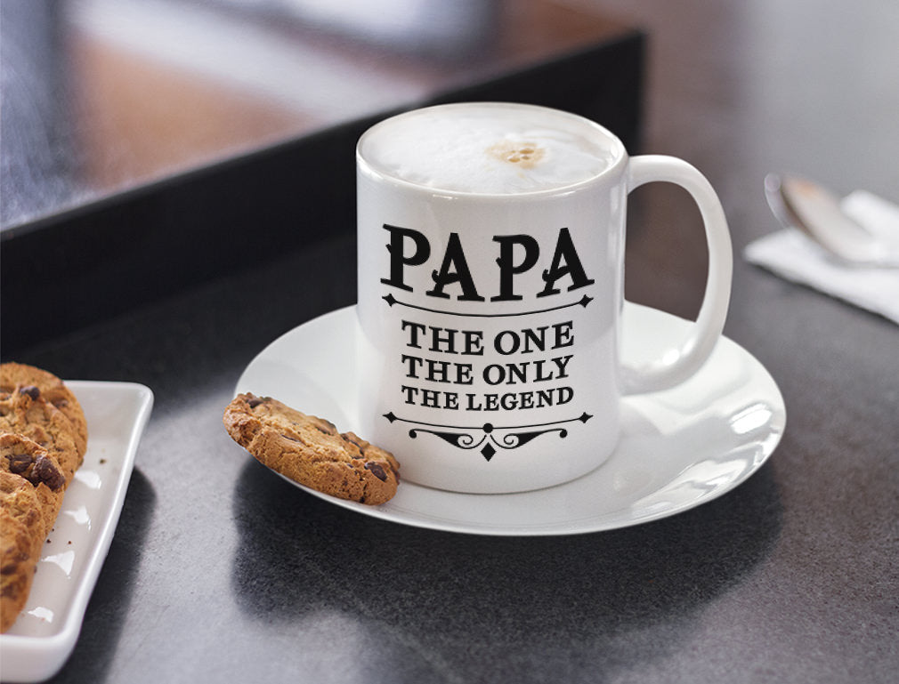 PAPA The One The Only The Legend Coffee Mug