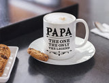PAPA The One The Only The Legend Coffee Mug 