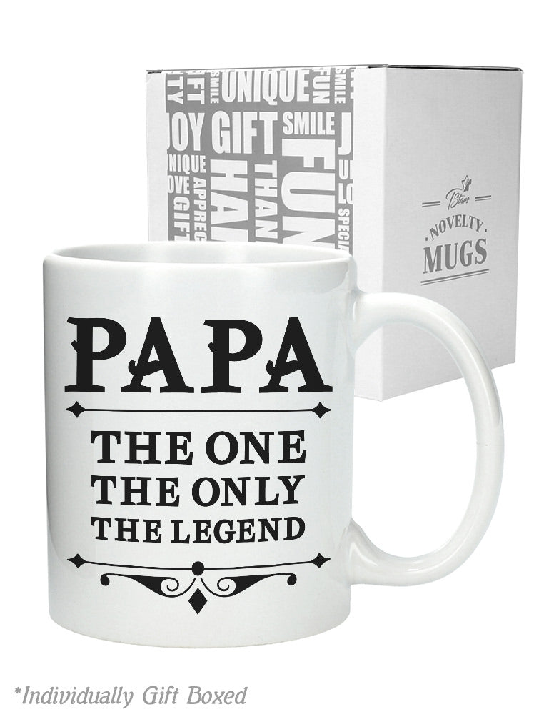 PAPA The One The Only The Legend Coffee Mug