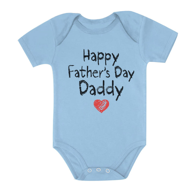 Happy Father's Day Daddy Baby Bodysuit