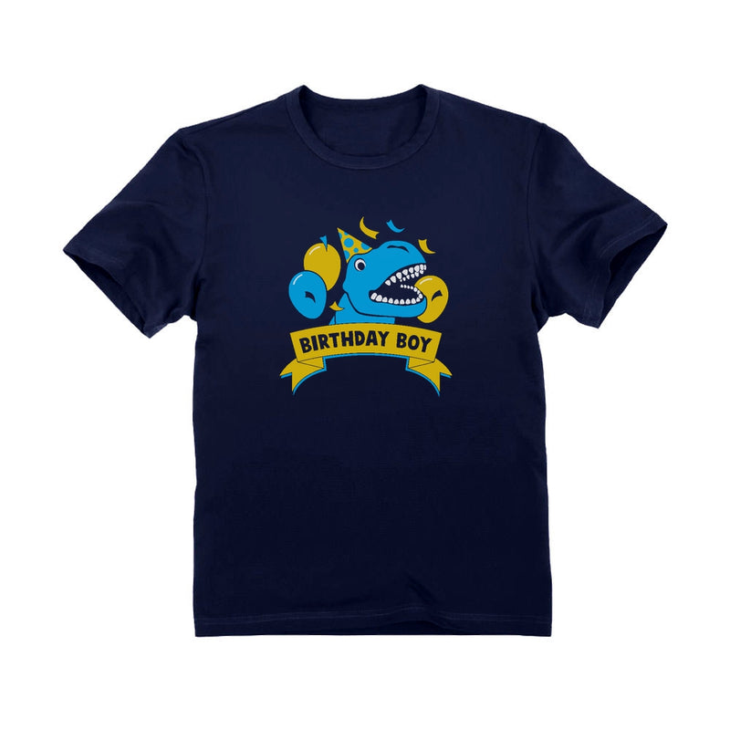 Dinosaur Birthday Boy Toddler Kids T-Shirt
