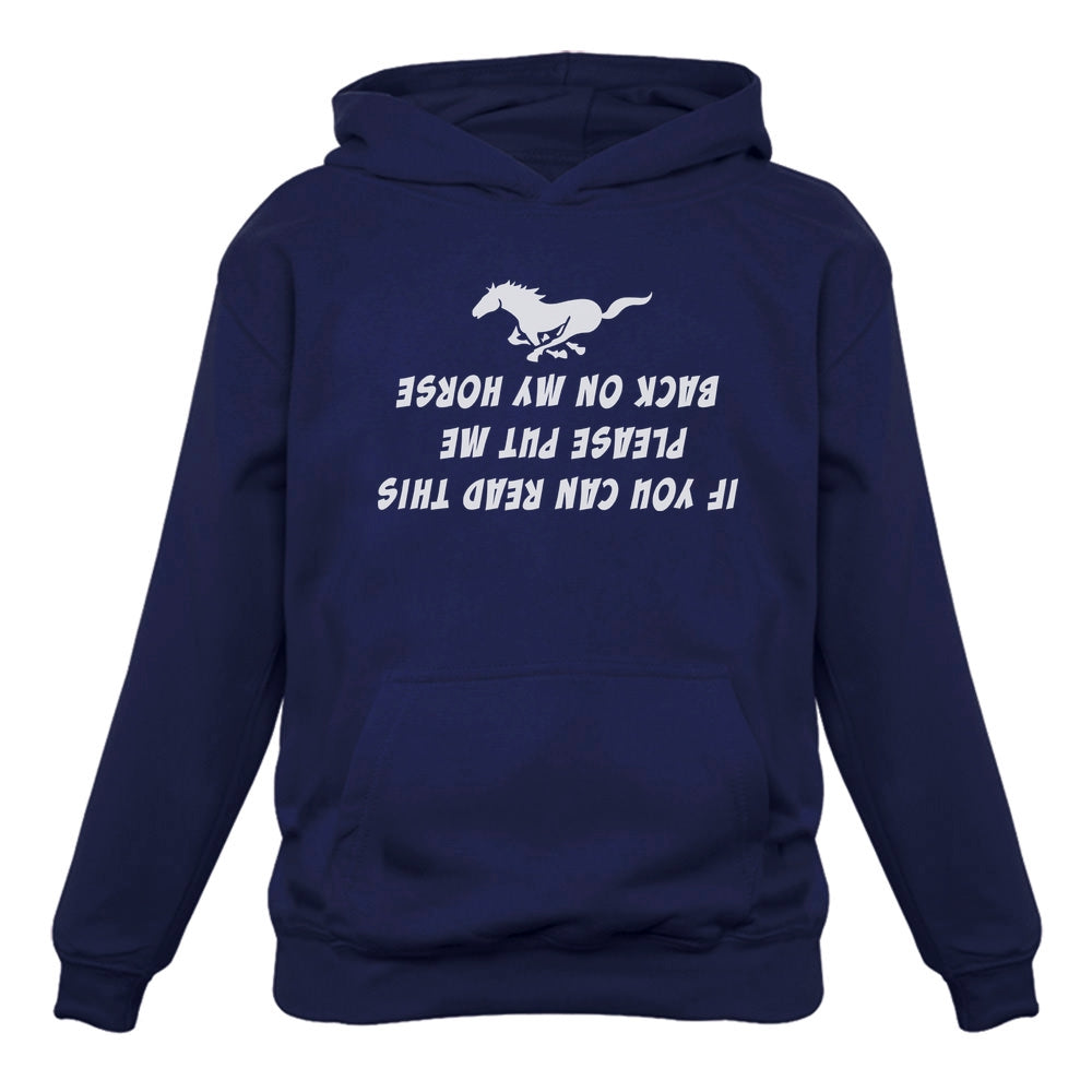 Put Me Back On My Horse Women Hoodie