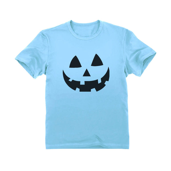 Baby And Toddler Boys Halloween Short Sleeve Jack-O-Lantern Face Graphic Tee