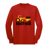 Big Brother Tractor Boys Toddler Kids Long sleeve T-Shirt