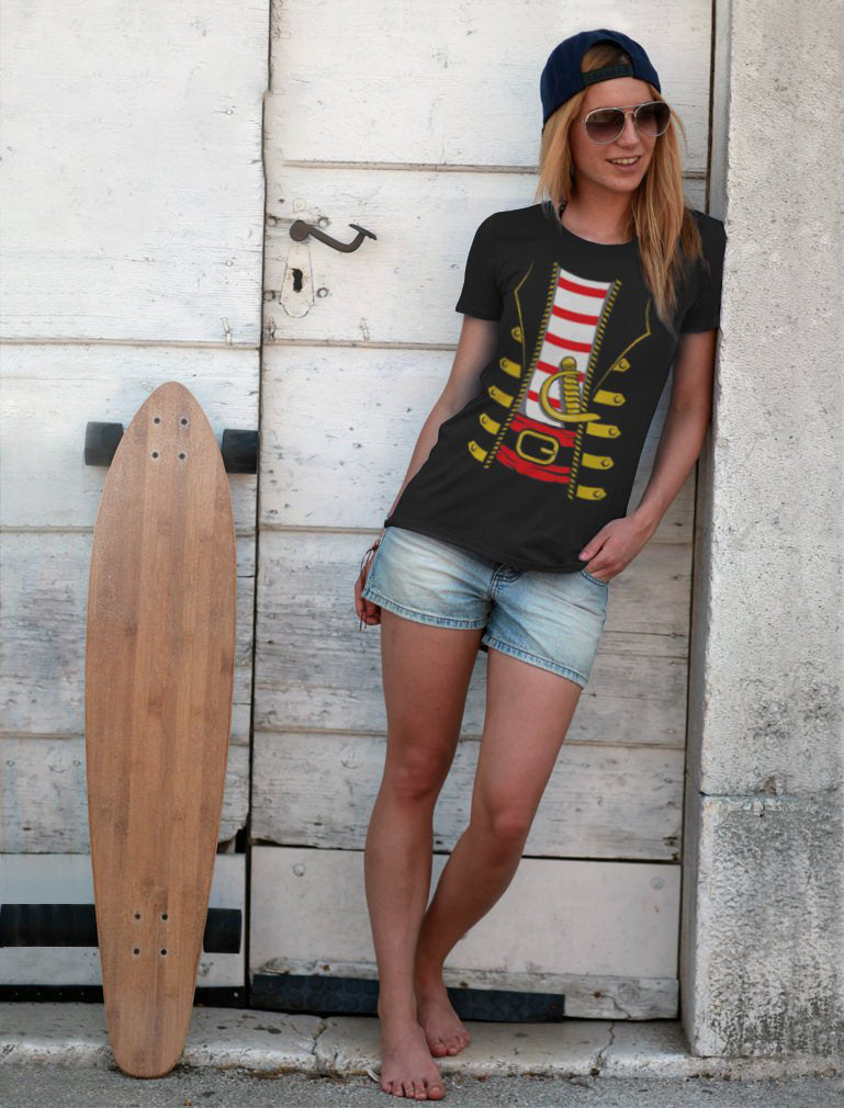 Pirate Buccaneer Costume Youth Kids T-Shirt