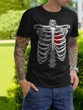 Skeleton Rib Cage Xray T-Shirt