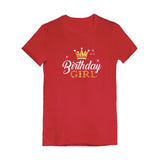 Birthday Girl Toddler Kids Girls' Fitted T-Shirt