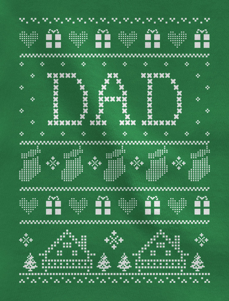Dad's Ugly Christmas Sweater Sweatshirt