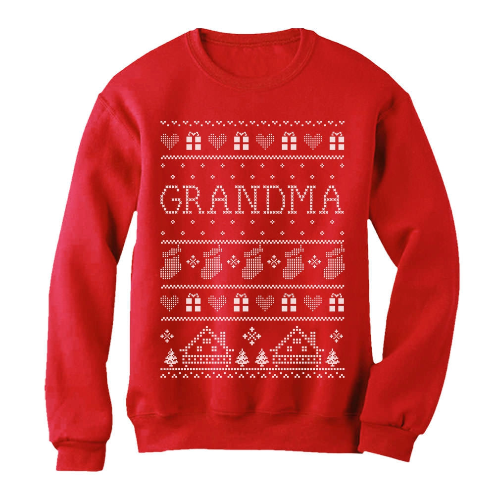 Grandma Ugly Christmas Sweater Women Sweatshirt