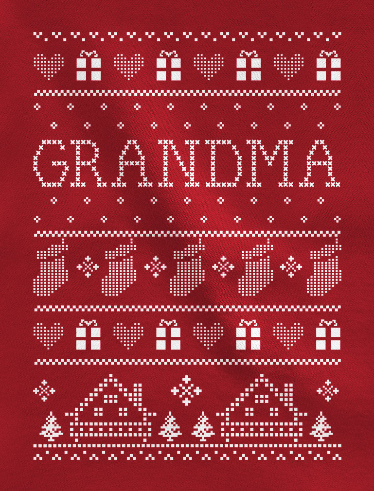Grandma Ugly Christmas Sweater Women Sweatshirt