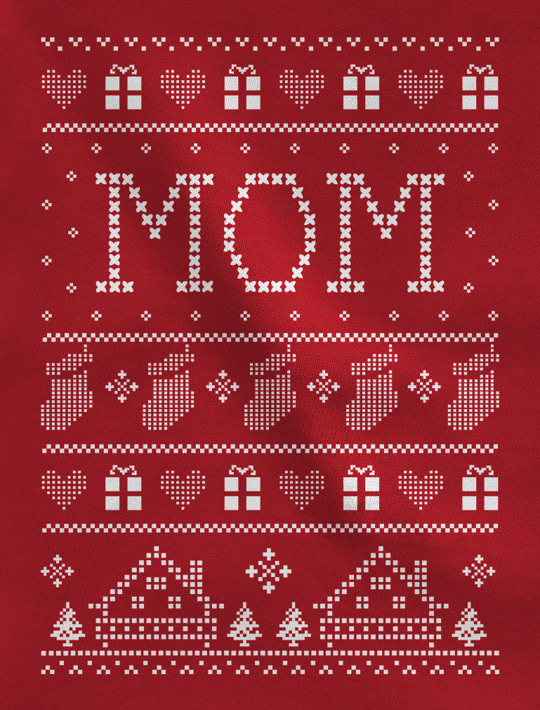 Mom Ugly Christmas Sweater Women Sweatshirt