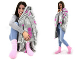Tstars Mom Blanket - Mother Soft Fleece Throw Blanket Caring Birthday Gift for Mom Mothers Day Throw Blanket Mom Gifts