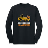 I'm Digging Halloween Toddler Kids Long sleeve T-Shirt