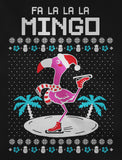Fa La La Flamingo Ugly Christmas Women Sweatshirt 