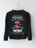 Fa La La Flamingo Ugly Christmas Women Sweatshirt