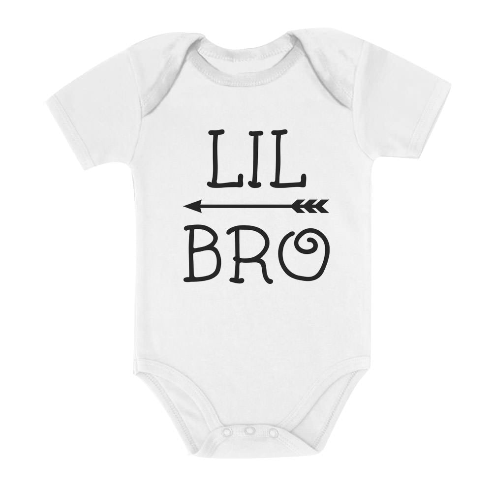 Little Brother Shirt for Boys Baby Announcement Baby Boy Baby Bodysuit