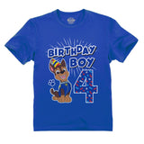 Official Paw Patrol Chase Boys 4th Birthday Toddler Kids T-Shirt