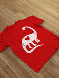 Love Dinosaur Heart Valentine's Day Gift Toddler Kids T-Shirt