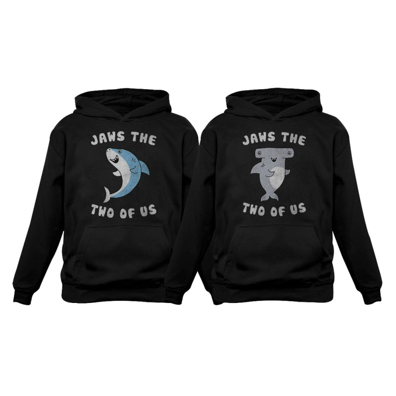 Jaws The Two Of Us Valentine's Day Gift for His & Hers Matching Couples Hoodies