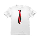Red Stripes Heart Tie Love - Valentine's Day Toddler Kids T-Shirt