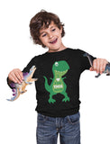 I Love You This Much T-Rex Toddler Kids Long sleeve T-Shirt