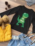 I Love You This Much T-Rex Toddler Kids Long sleeve T-Shirt
