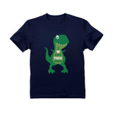 Valentine's Day Gift I Love You This Much T-Rex Raptor Infant Kids T-Shirt